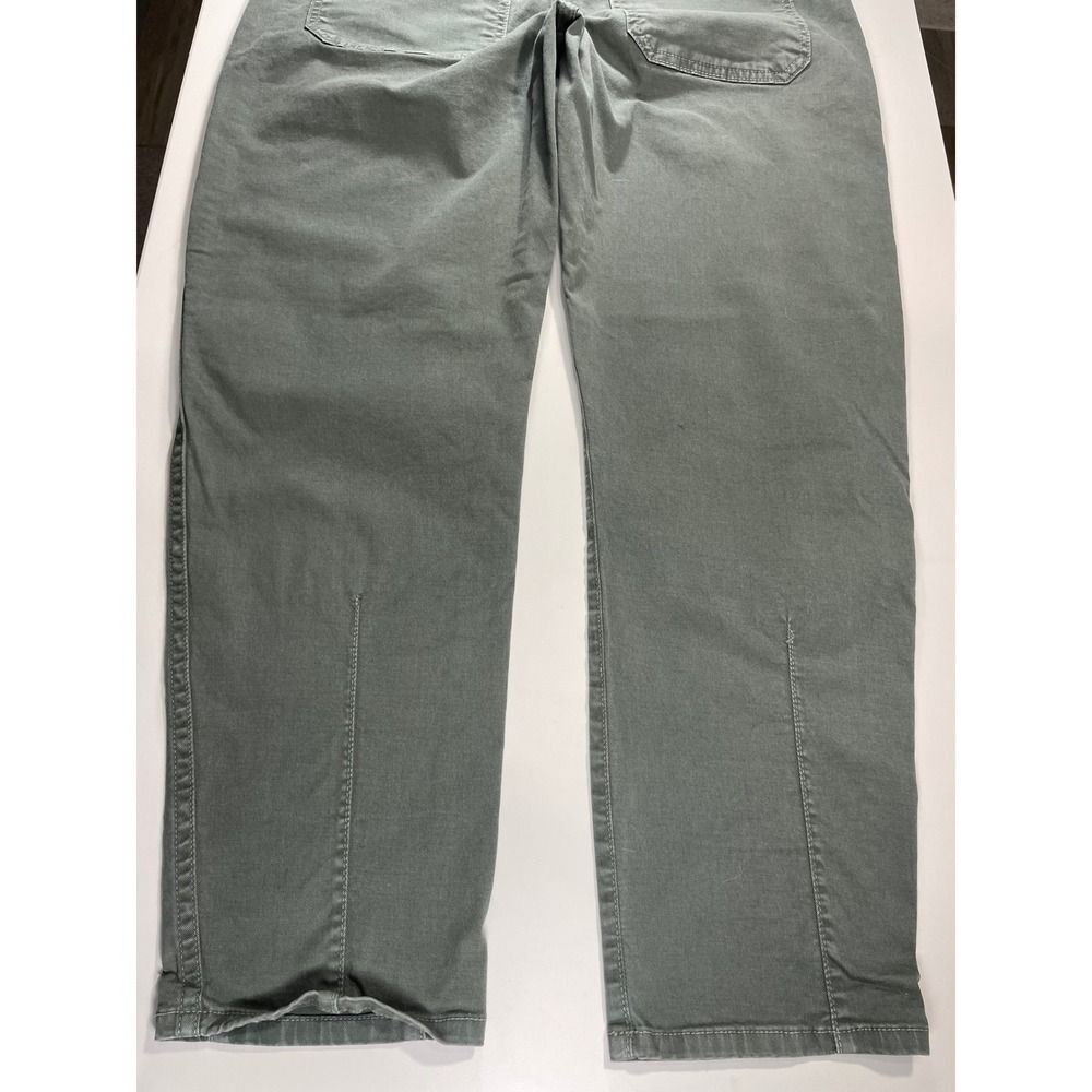 Utility Barrel Leg Pants Veronica Beard Charlie W/28 Army Green LN - Picture 12 of 12